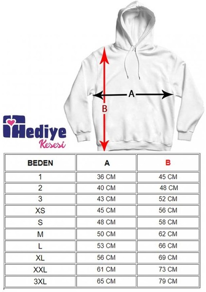 Bordo Mavi Fırtına Baskılı Cepli, Kapşonlu Beyaz Sweatshirt HK2161