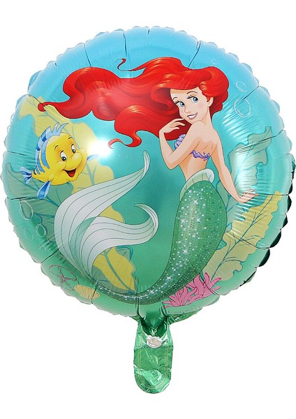 BP Tattoo Deniz Kızı Ariel Folyo Balon 45 cm