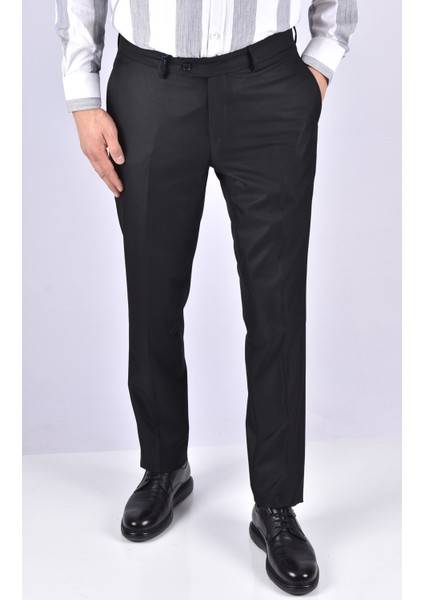 5134 Stilgabardin Slimfit Kumaş Pantolon/siyah/44