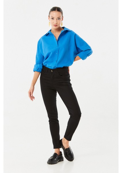 Yüksek Bel Skinny Jean