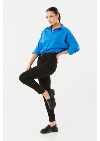 Yüksek Bel Skinny Jean