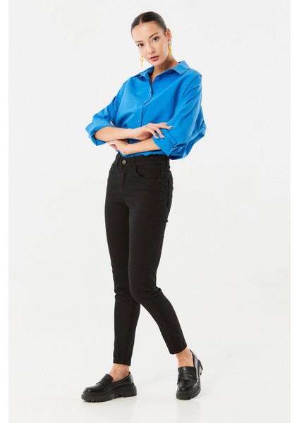 Yüksek Bel Skinny Jean