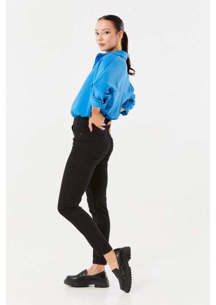 Yüksek Bel Skinny Jean