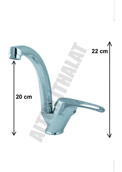 Aç Kapa Mix Lavabo Bataryası Musluğu