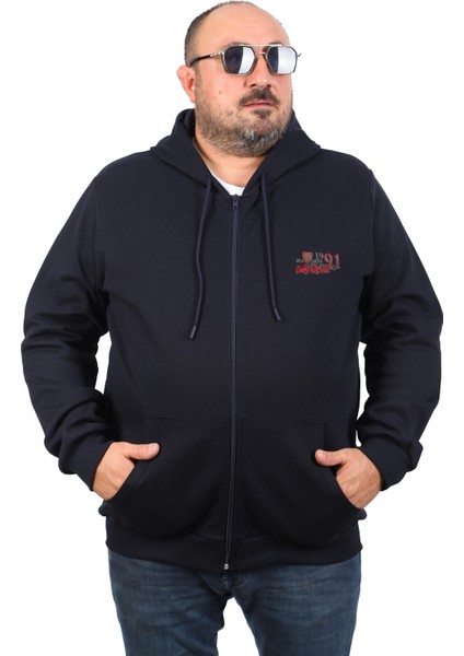 Büyük Beden Sweat Kapüşon Ninety One 22724-LACIVERT fiyatları