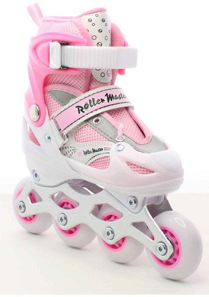 Mor Ayarlanabilir 2+2 Işıklı Metal Alıştırma Pateni Taşıma Çantalı fırsatları