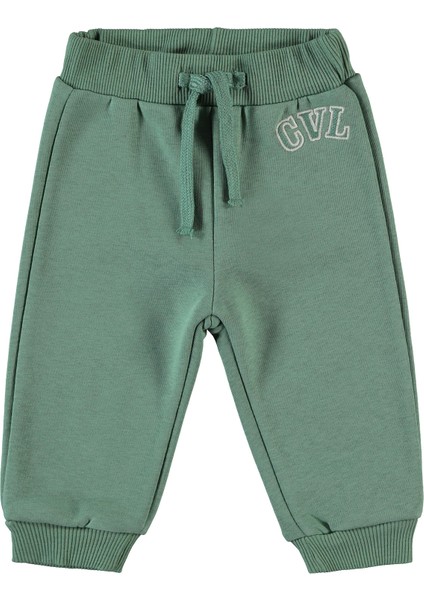 Erkek Bebek Patiksiz Tek Alt 6-18 Ay Haki