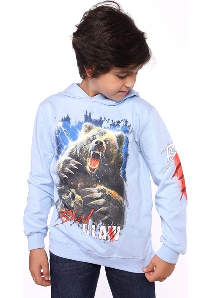 Toontoy Erkek Çocuk Baskılı Sweatshirt