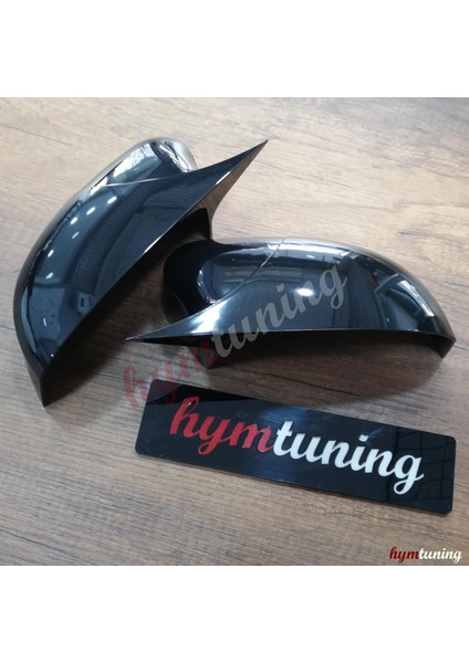 Ford Focus 3 Yarasa Ayna Kapağı - Parlak Siyah Abs Plastik