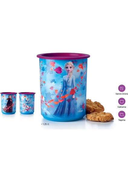 Tek Parmak Saklama Kabı 1.25 ml Karlar Ülkesi Açıkgöz Hsgl