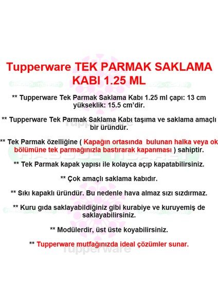 Tek Parmak Saklama Kabı 1.25 ml Karlar Ülkesi Açıkgöz Hsgl