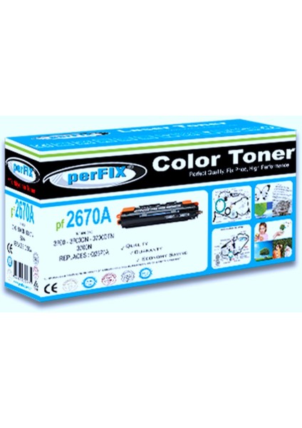 Pf Q2670A 3500-3700-308A Siyah Toner 6k