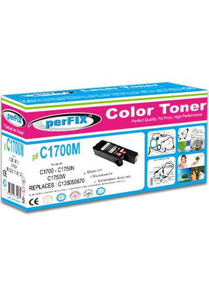 Pf C1700 Kırmızı Toner 1,4k