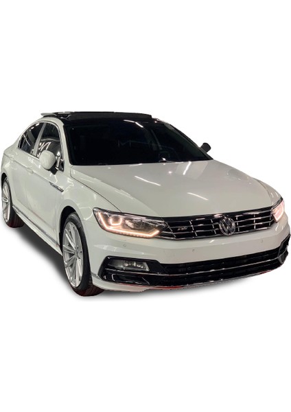 Vw Passat B8 R Line (2015 - 2022) Yan Marşpiyel Seti (Plastik)