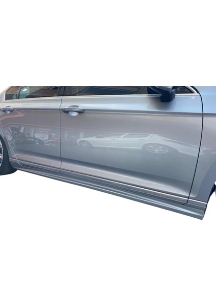 Vw Passat B8 R Line (2015 - 2022) Yan Marşpiyel Seti (Plastik)