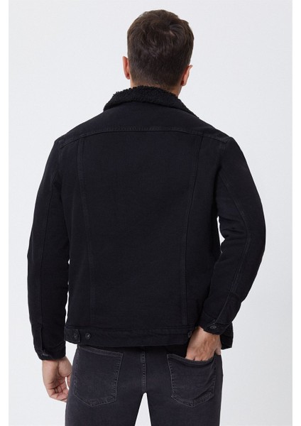 Leecooper Puebla 10 Erkek Kürklü Jean Ceket fırsatları