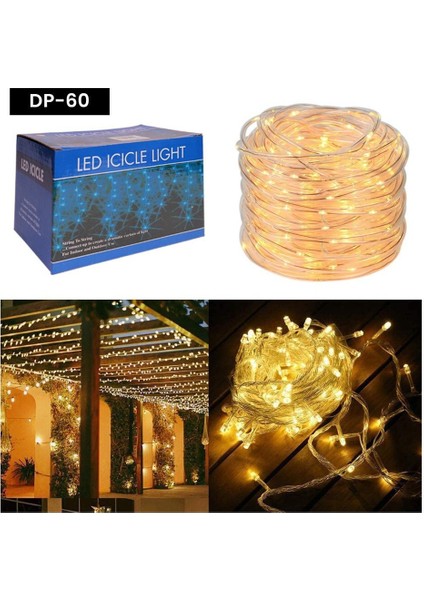 3x3 12 Salçaklı Perde LED