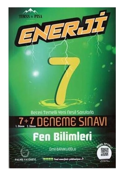 7. Sınıf Enerji Serisi Fen Bilimleri 7+7 Deneme Sınavı