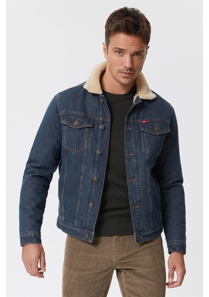 Leecooper Puebla 12 Erkek Kürklü Jean Ceket fiyatları