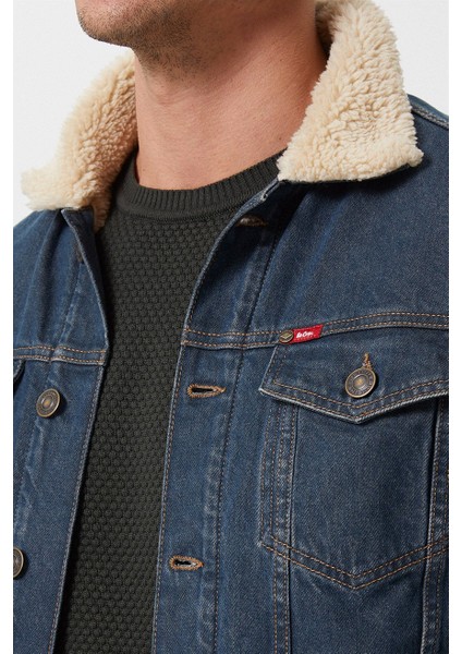 Leecooper Puebla 12 Erkek Kürklü Jean Ceket indirimleri