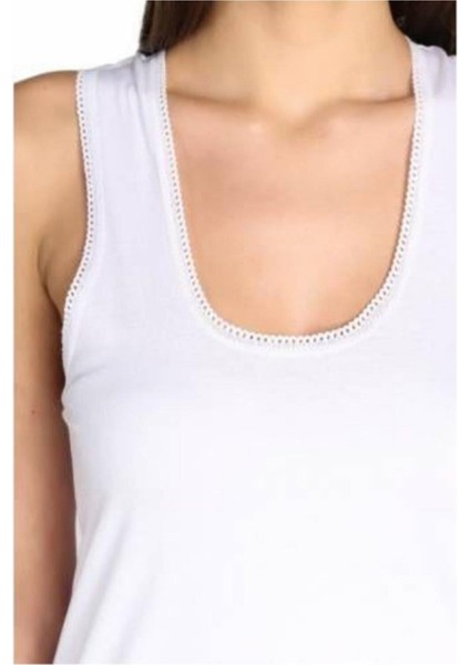 Kadın Kaşkorse Kalın Askılı Atlet 010 - 6 Adet fiyatları