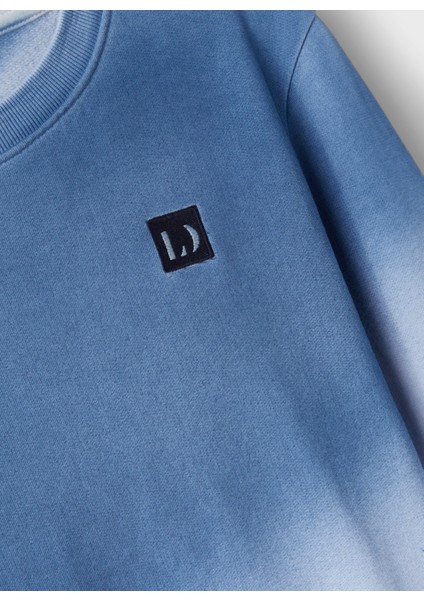 Sweatshirt, 9-10 Yaş, Mavi