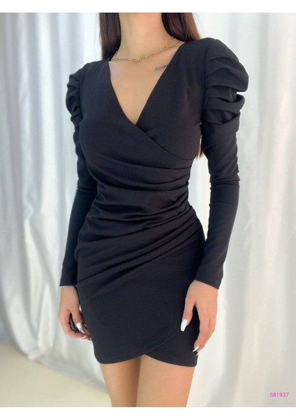 Krep Kumaş Elbise