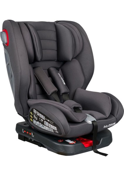 Airlife 0-36 Kg 360 ° Dönebilen Isofix'li Oto Koltuğu Gri