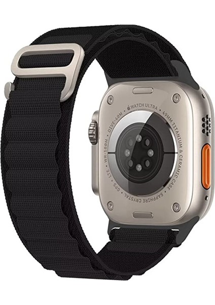 Apple Watch 45MM Kordon Kayış Alpine Loop + Ekran Koruyucu Ped