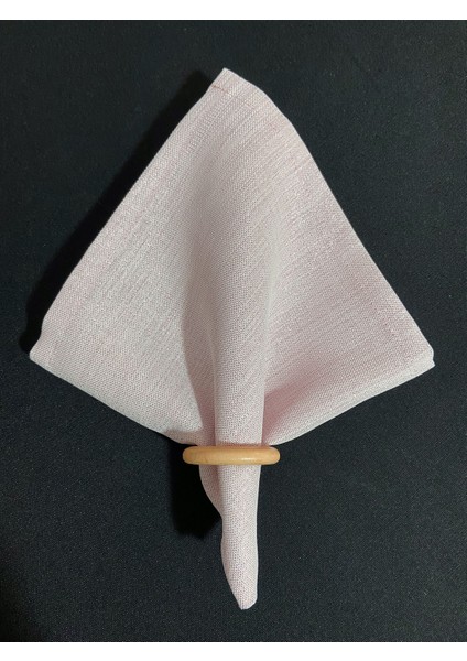 Keten Görünümlü Simli Dertsiz Servis Peçetesi 40 x 40 cm 12 Adet