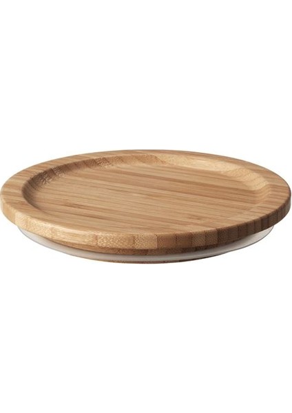 Saklama Kabı Kapağı, Bambu Meridyendukkan Yuvarlak Bambu Kapak 14 cm
