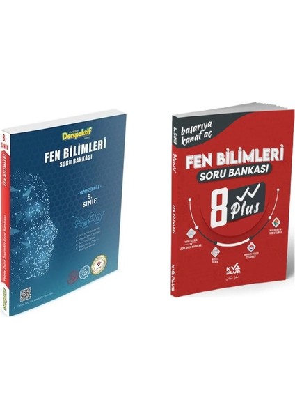 - Derspektif 8.Sınıf Fen Bilimleri Soru Bankaları (2'li Set)