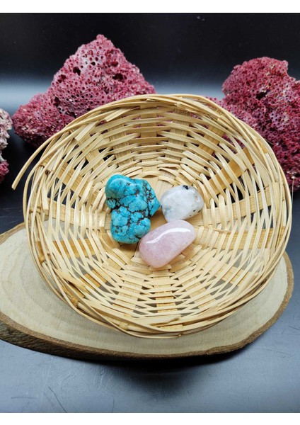 Dişil Enerjiyi Yükseltmek Için Özel Doğal Taş Seti (Sertifikalı)