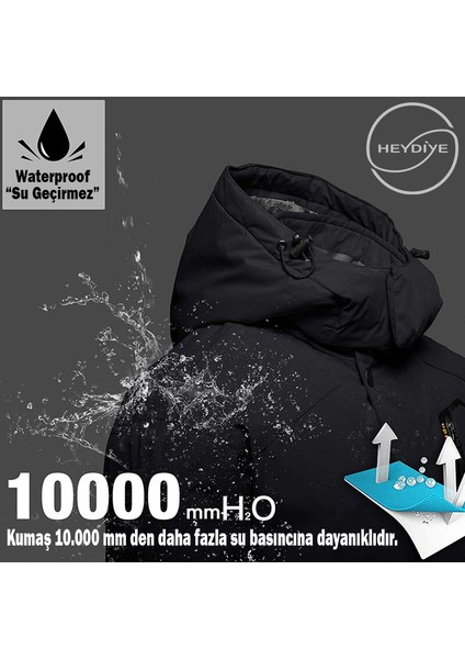 Nano Fiber Hft Teknolojiye Sahip Soğuk Kalkanlı Junior Kaban / Mont modelleri