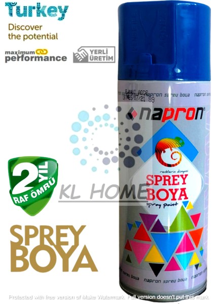 Boncuk Mavi Uygun Büyük Boy 400 ml Sprey Boya