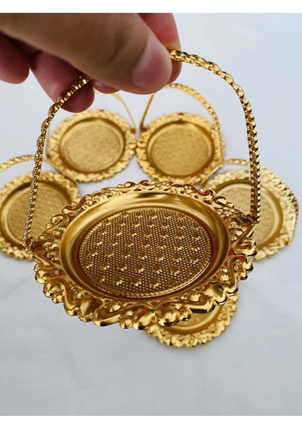 Kahve Yanı Gold Lokumluk - Sunumluk - Çerezlik - İkramlık. modelleri