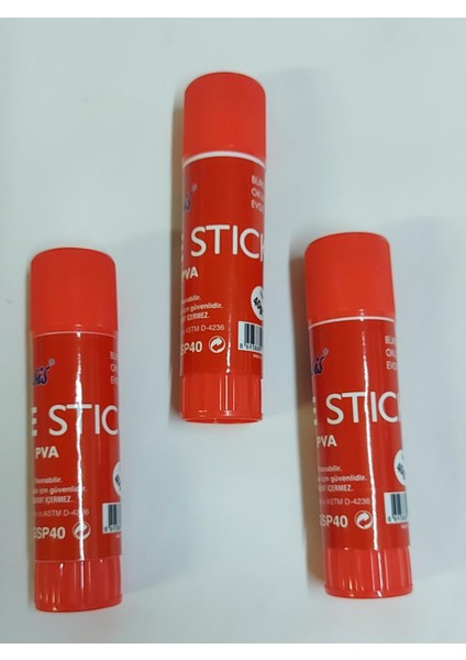 3 Adet​ Extra Glue Stick, 40 Gr.