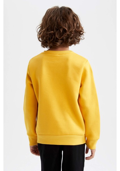 Erkek Çocuk Bisiklet Yaka Sweatshirt Y8839A622WN modelleri