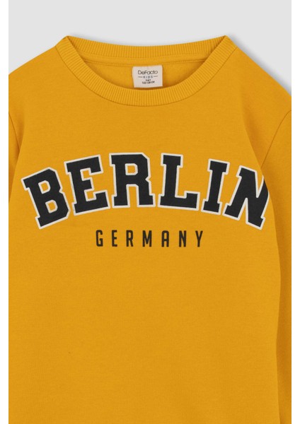 Erkek Çocuk Bisiklet Yaka Sweatshirt Y8839A622WN indirimleri