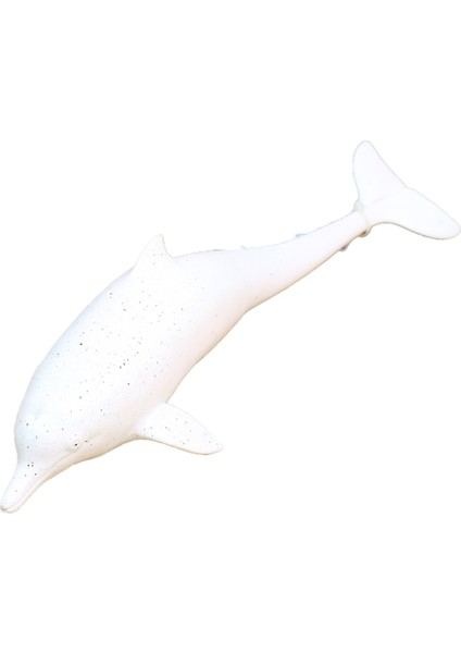 28CM Soft Yumuşak Deniz Canlıları Beyaz Yunus Figür Oyuncak