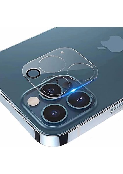 Iphone 12 Pro Max Uyumlu Kamera Koruyucu Cam 9d Lens Koruma