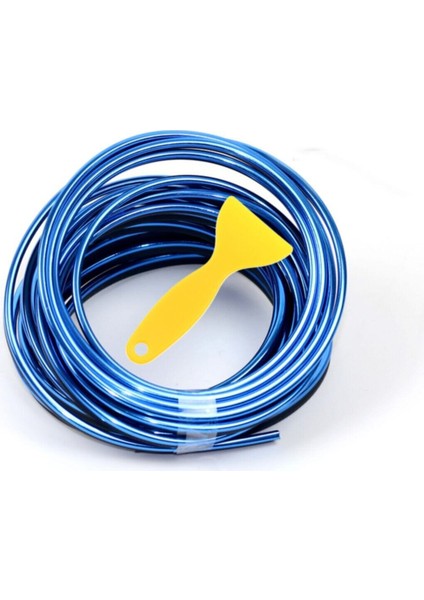 Ip Neon Işıksız Torpido Göğüs Kapı Fitili 5 Metre Mavi