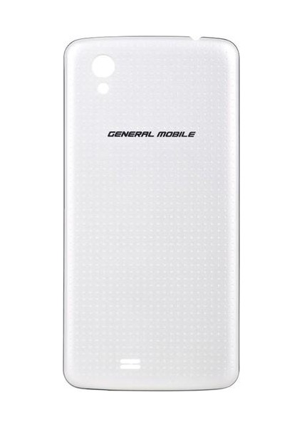 General Mobile Discovery 2 Mini Arka Kapak Batarya Pil Kapağı Beyaz