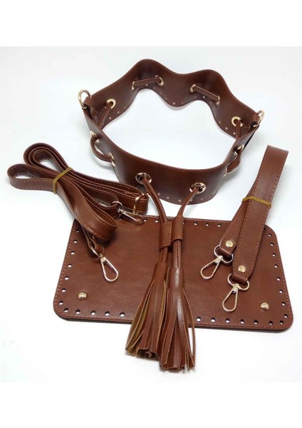 Taba Renk Torba Çanta Seti