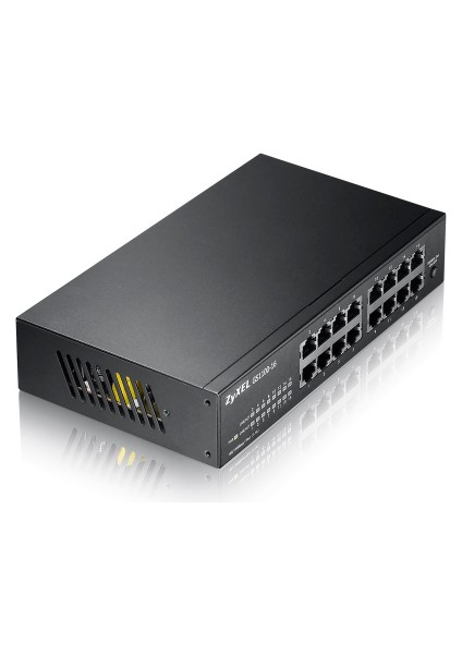 Zyxel GS1100-16 V3 16 Port Gigabit Yönetilemez Masaüstü Switch