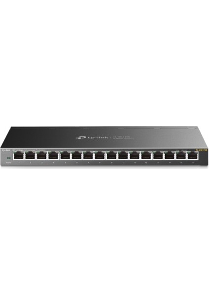 TL-SG116E(UN) V2 16 Port Gigabit Metal Kasa Easy Smart Yönetilemez Masaüstü Switch