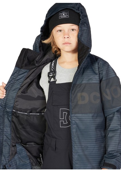 Dc Siyah Erkek Çocuk Kayak Montu ADBTJ03015 Propaganda Youth Jacket