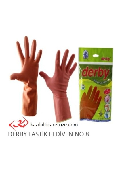 Derby Lateks Eldiven 8 *30ADET