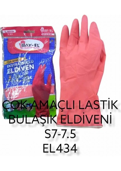 Bay-El Bulaşık Eldiveni (S) 7-7,5 *30çift