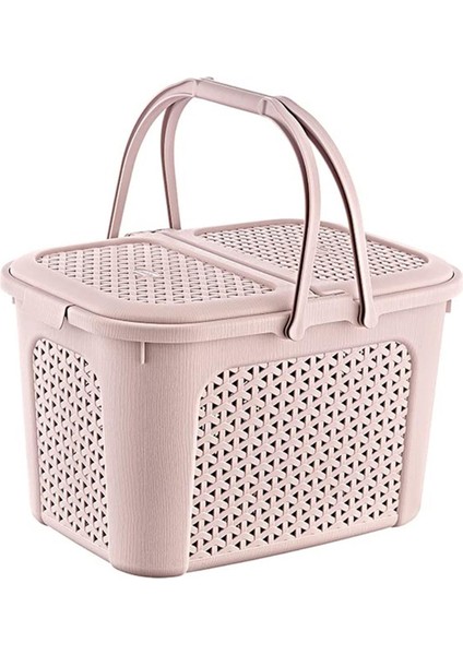 71302 Maxımo Rattan Piknik Sepeti 28LT